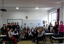 EMINESCU LA VIȘEU – Omagiul elevilor și profesorilor Liceului Teoretic “Bogdan Vodă” (FOTO)