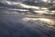 INEDIT – Maramureșul, văzut de deasupra norilor la început de an (FOTO)