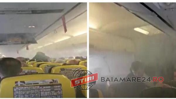 Video Fum și Strigăte După Ajutor Intr Un Avion București Londra Aterizează Bă Mamă Murim Aici Băi Baia Mare 24