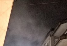 REV CU FUM ȘI FLĂCĂRI – Incendiu într-un apartament din Vișeu de Sus (FOTO)