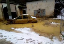 FOTO/VIDEO: Precipitațiile abundente și topirea zăpezii au antrenat depunerile existente la Galeria Breiner Băiuț