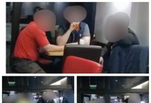 EXCLUSIV FOTO/VIDEO / ACTUALIZARE: Contre la o bere între șefi ai Poliției de Frontieră și ”contrabandiști”, finalizate cu intervenția Poliției Vișeu de Sus într-un bar