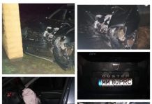 EXCLUSIV: Primarul din Remetea s-a prezentat la Poliție după ce a distrus Duster-ul instituției. Susține că a evitat un câine (galerie foto)