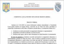 MĂSURI DURE LA BORȘA: 20 de oameni vor putea intra odată în supermarketurile din oraș