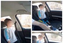 EXCLUSIV VIDEO / ACTUALIZARE: Șofer inconștient la BORȘA. Copilaș ținut în picioare pe scaunul din față al mașinii. În urma imaginilor poliţia s-a sesizat din oficiu