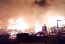 ÎN AREST: Un tânăr de 21 ani a incendiat 13 garaje și lemnării din Nistru. Paguba este de 182.000 lei (VIDEO)