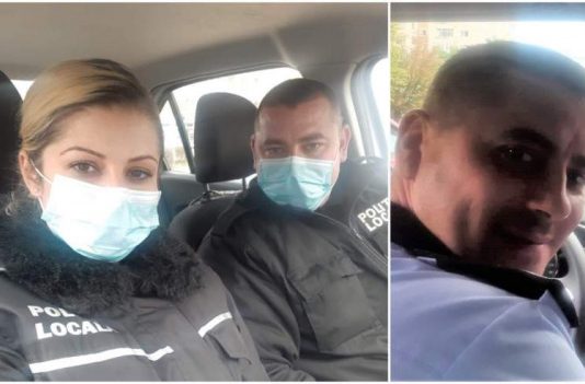 FOTO: Ei sunt poliţiștii locali din Baia Mare care i-au dat unei mame ajutor, în loc de amendă