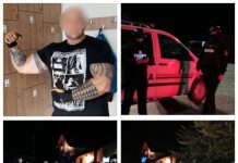 EXCLUSIV/ SĂCĂLĂŞEN: ÎMPUŞCAT DE POLIŢIŞTI DUPĂ CE A SĂRIT CU TOPORUL LA EI (FOTO, VIDEO)