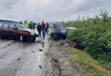 FOTO/VIDEO: Accident cu 6 victime la Tg. Lăpuș. Impact frontal între două mașini