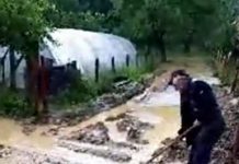 DUPA DOUĂ ZILE: Potop la Curtuiușu Mare. Cod portocaliu de vijelii și ploi torențiale în Maramureș (VIDEO)