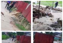 FOTO/VIDEO: Ploile torențiale au creat probleme locuitorilor din Crasna Vișeului și Nistru