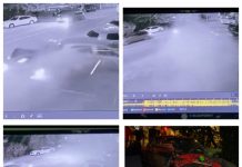 FOTO / VIDEO EXCLUSIV / ACTUALIZARE: Urmărit de poliție, un şofer beat și fără permis a lovit două mașini apoi s-a oprit într-o terasă la Şomcuta Mare