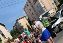 Ultimă oră – Galerie foto: Motociclist rănit pe Bd Republicii din Baia Mare. Altul rănit la Ieud