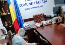 FOTO – DSP Maramureș: Anchetă epidemiologică și dezinfecție la sediul Primăriei Fărcașa. Toți angajații vor fi testați