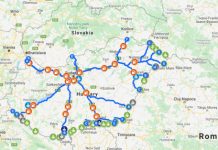 HARTĂ. Cum se va tranzita Ungaria începând cu 1 septembrie