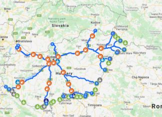 HARTĂ. Cum se va tranzita Ungaria începând cu 1 septembrie