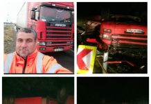 GALERIE FOTO: BĂRBAT DIN ROHIA, DECEDAT DUPĂ CE S-A RĂSTURNAT CU TIR-UL ÎNCĂRCAT