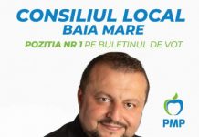 GAVRA BOGDĂNEL: ”În 27 septembrie este important să votăm. Un drept, dar și o obligație pentru fiecare dintre noi. Din respect pentru Baia Mare și băimăreni”