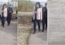 PRELUARE ACTUALMM.RO / PENIBIL LA TÂRGUL AUTO BAIA MARE – Polițistă surprinsă fără mască de un băimărean care a fost amendat pentru că nu a purtat corect masca (VIDEO)