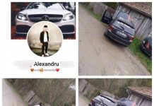 EXCLUSIV: Galerie foto – Un puștan ar fi furat un autoturism dintr-un service auto din Vișeu de Sus