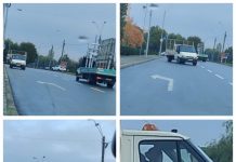 EXCLUSIV VIDEO: CA-N ANGLIA PRIN BAIA MARE – O șoferiță din Satu Mare a circulat pe interzis într-o zonă cu sens unic