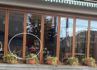 FOTO EXCLUSIV: ÎNCALCĂ LEGEA!!! Pentru PNL-iști cafenelele nu sunt închise însă pentru PROȘTI DA!!!