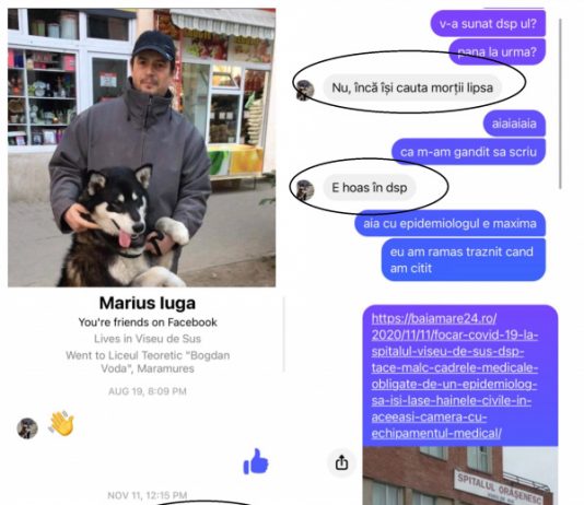 EXCLUSIV FOTO: L-AU OMORÂT – Asistentul medical din Vișeu de Sus a murit răpus de COVID. ”E haos la DSP”, spunea în ultima discuție cu presa. Va plăti cineva?