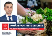 Gabriel Zetea (PSD): Președintele Iohannis consideră închiderea piețelor ca fiind o ”măsură justă”!