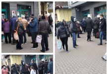 FOTO VIDEO EXCLUSIV / CE PANDEMIE LA SIGHETU MARMAȚIEI – ZICI CĂ VINE SFÂRȘITUL LUMII: Îmbulzeală în magazine, bănci, pe trotuare. Îmbulzeală peste tot
