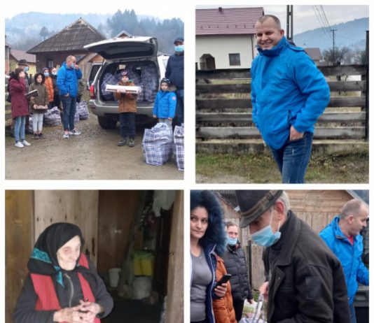 FOTO/VIDEO: SNPR DECUS MARAMUREȘ – Un zâmbet de fericire pe chipurile copiilor și bătrânilor nevoiași din Maramureșul Istoric