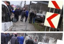 FOTO: S-a crezut ”Z(m)eu” pe DJ 193 prin Fărcașa. Șoferul era beat criță (actualizare)