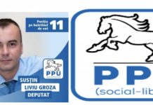 Votați Liviu Groza Ciprian la Camera Deputaților (PPU-SL). Votați poziția 11 pe buletinul de vot
