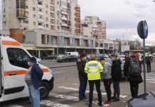 FOTO / VIDEO: Pieton lovit pe trecere la Magazinul Maramureşul (ACTUALIZARE)