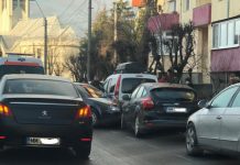 FOTO – Accident pe strada Hortensiei din Baia Mare. Intervine Ambulanța