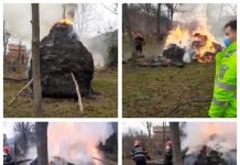 FOTO/VIDEO EXCLUSIV: Al doilea foc – Un copil din Valea Chioarului a băgat spaima în localnici