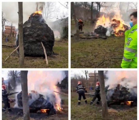 FOTO/VIDEO EXCLUSIV: Al doilea foc – Un copil din Valea Chioarului a băgat spaima în localnici