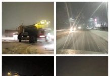 EXCLUSIV: BĂTAIE DE JOC PE BANII CETĂȚENILOR – Drifturi cu utilajul de deszăpezire