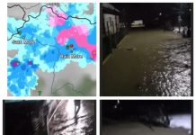 VIDEO EXCLUSIV – VREMEA A LUAT-O RAZNA: În miezul iernii, tunete și fulgere în Maramureș. Furtuna a adus ploi torențiale și INUNDAȚII