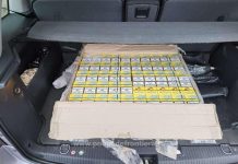 FOTO / ÎN TRAFIC – Țigări în valoare de peste 44.000 lei, confiscate de polițiștii de frontieră