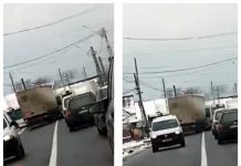 EXCLUSIV FOTO/VIDEO: Impact violent între un autobuz și un TIR în Tisa, pe DN18 (ACTUALIZARE)
