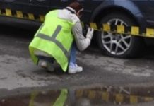 VIOLENȚĂ ÎN FAMILIE: Un băimărean a fost arestat după ce a trecut intenționat cu mașina peste picioarele soției