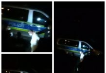 EXCLUSIV VIDEO: SCANDAL MONSTRU – Trei români tăiați cu cuțitul în Germania. Agresorul, tot român, reținut de polițiștii din Frankfurt