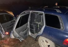 FOTO – SARASĂU: Urmărire în trafic pe DN19 după o mașină ticsită cu țigări
