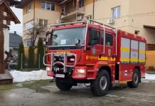 FOTO/VIDEO: POMPIERII MILITARI DIN ZONA BORȘA – VIȘEU AU O AUTOSPECIALĂ NOUĂ DE INTERVENȚIE LA INCENDIILE DE PĂDURE