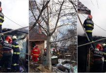 FOTO: Bărbat carbonizat în urma unui incendiu care i-a distrus casa de pe str. Fierăstrăului (ACTUALIZARE)