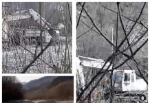 EXCLUSIV FOTO / VIDEO: Depozit de aproximativ 300 tone de agregate minerale care funcționa fără permis de exploatare depistat de polițiști