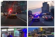 EXCLUSIV VIDEO: Șofer beat criță urmărit în trafic de poliție! 1,40 mg/l alcool pur în aerul expirat. Va fi reținut pentru 24 de ore (actualizare)