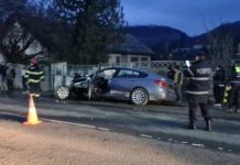 Galerie foto – ACCIDENT GRAV: Două autoturisme s-au ciocnit la Vișeu de Sus pe DN18 (actualizare 2)