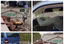 ACTUALIZARE VIDEO – SCANDAL: Polițist de la Șomcuta Mare filmat aruncând gunoaie dintr-o mașină în cartierul Ferneziu. Același polițist implicat într-o bătaie la o petrecere în pandemie