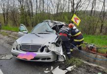 FOTO ȘOCANT – TRAGEDIE: Un maramureșean și-a pierdut viața la ieșirea din Răstoci pe DN1C (actualizare)